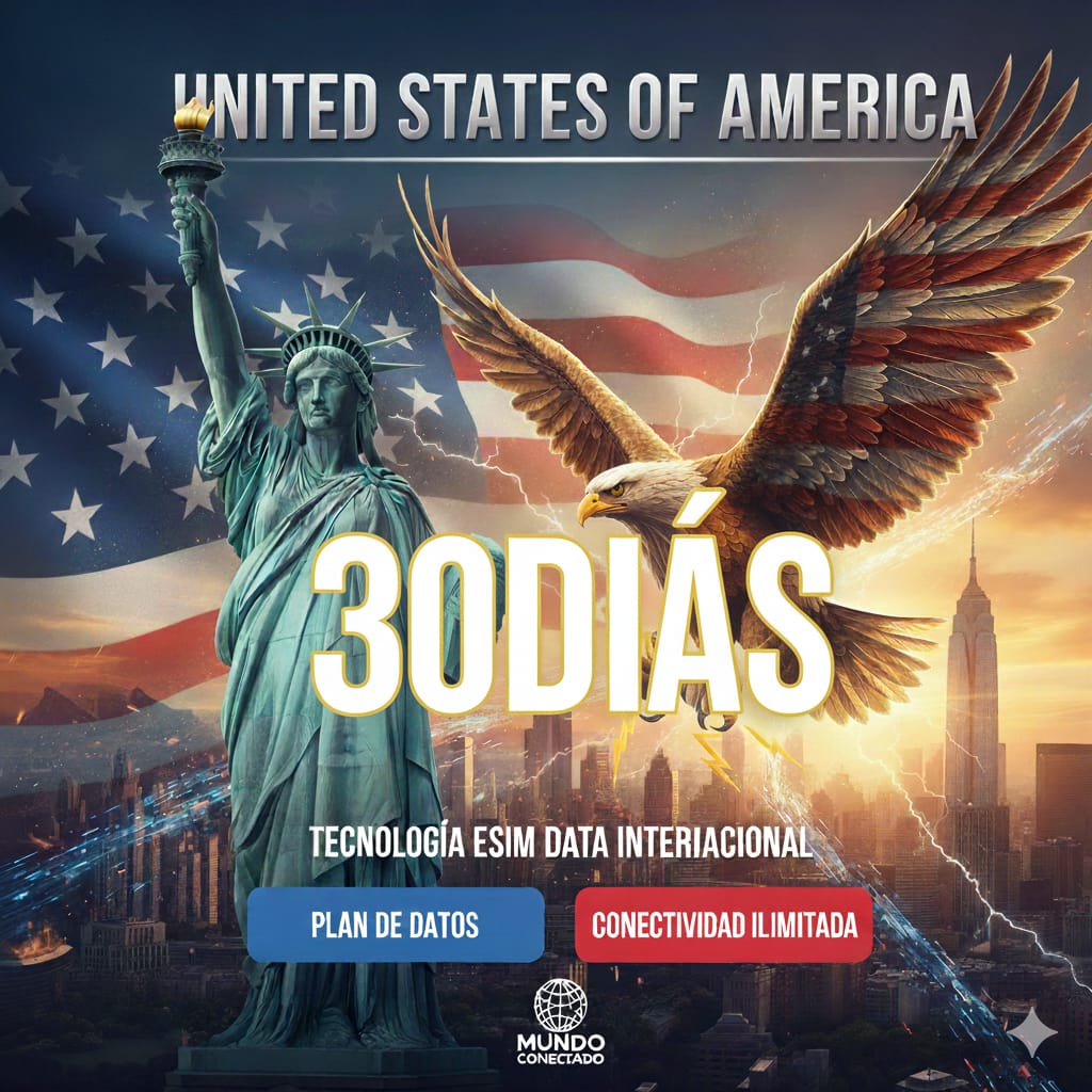 USA 30 DIAS UNITED STATES OF AMERICA FULL ILIMITADO CONDICIONES POR 30 DIAS - Image 1